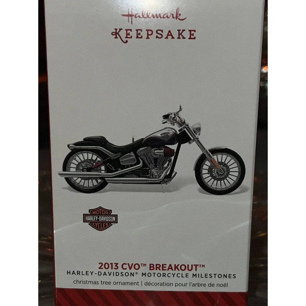 Hallmark Keepsake Christmas Ornament Harley Davidson 2013 CVO Breakout